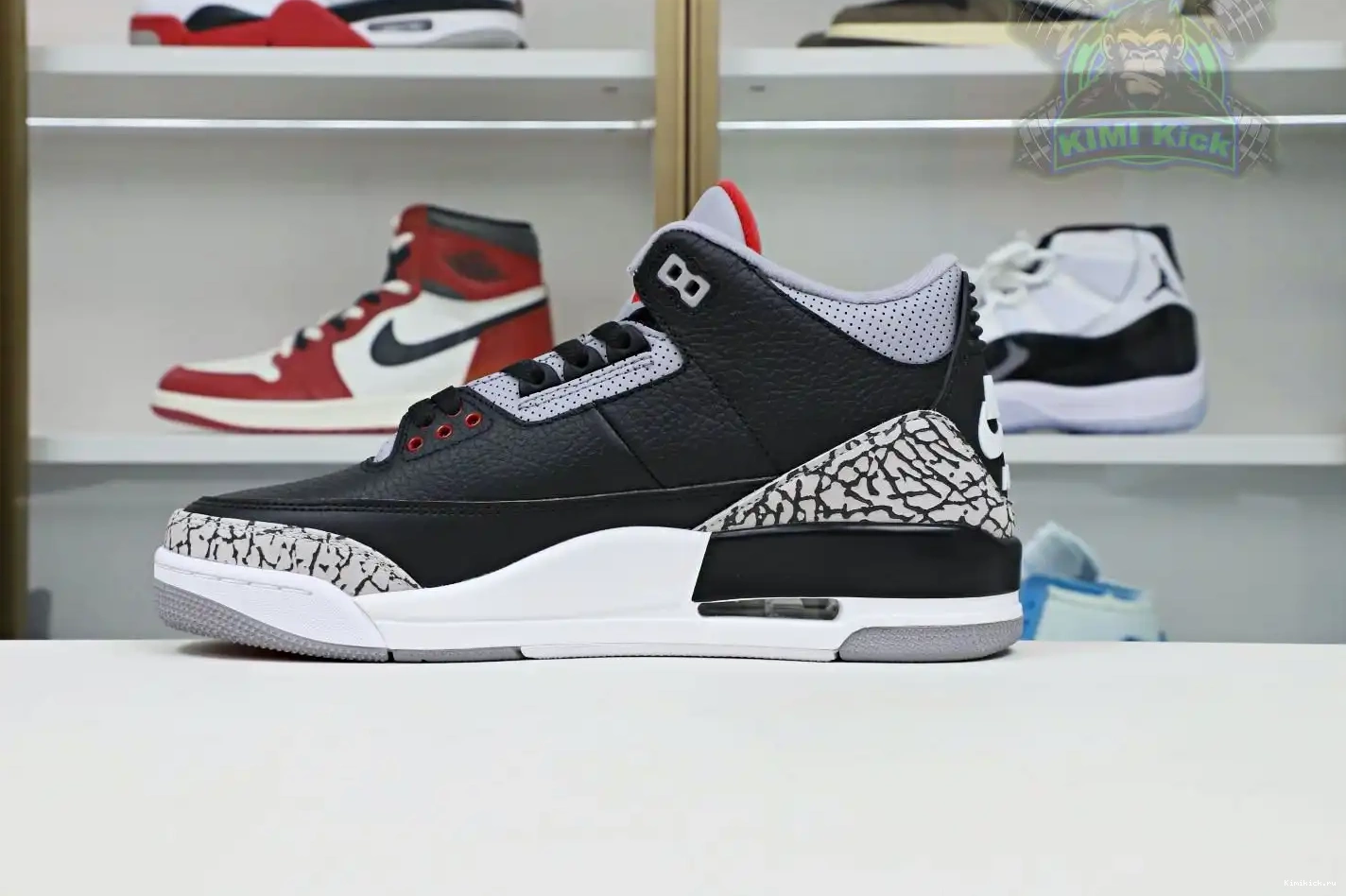2018（854262-001）  Jordan blackcement retro 3 Air Kimikick Jordan 0328